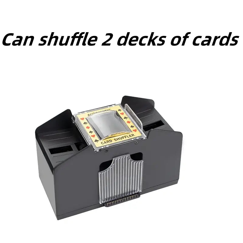 Automatic Playing Cards Shuffler Battery Operated Card Machine