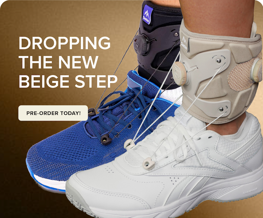 SaeboStep Foot Drop Brace—Now in Beige.