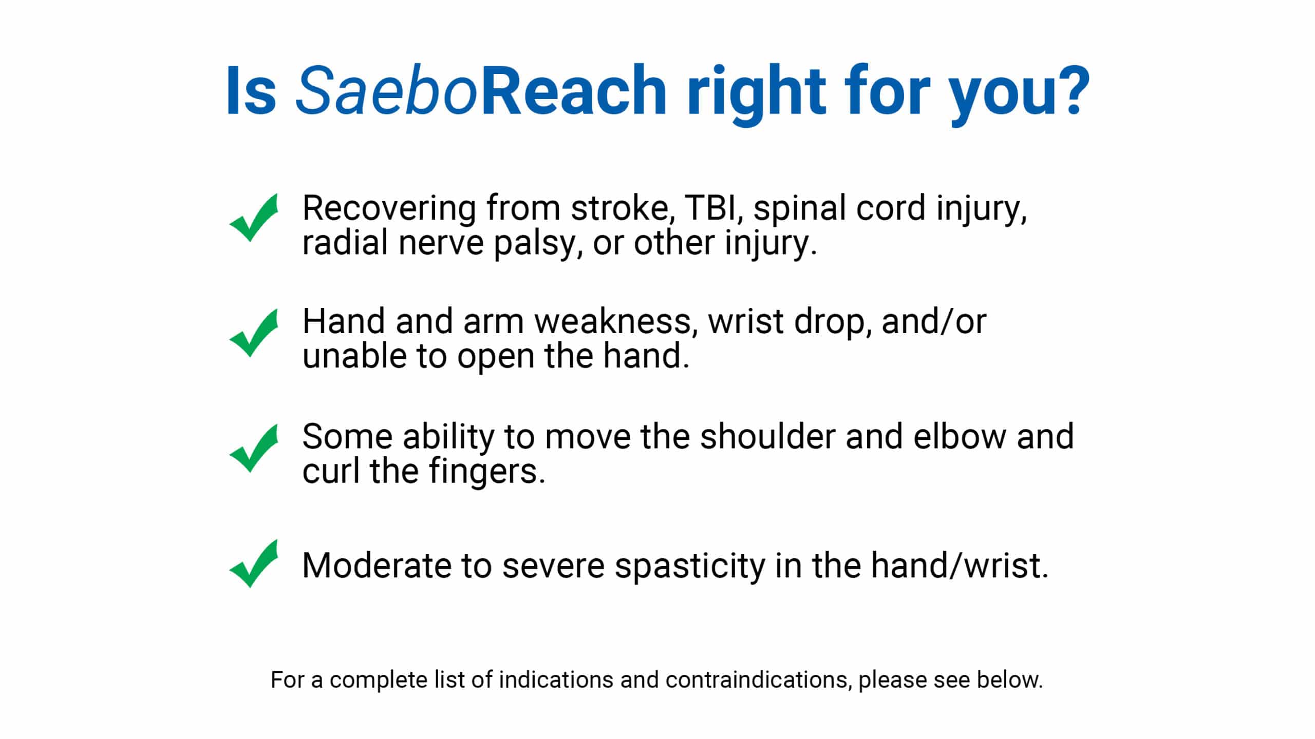 SaeboFlex / Reach